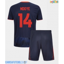 Camisa de time de futebol Nottingham Forest Dan Ndoye #14 Replicas 3º Equipamento Infantil 2025-26 Manga Curta (+ Calças curtas)